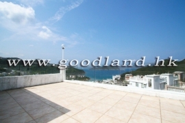 CLEAR WATER BAY Village House with Lawn Garden and Stunning Sea View For Rent
