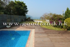 Clear Water Bay Rare Waterfront Pool Garden Villa For Sale