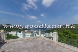 Clear Water Bay Sea View House with Roof and Garden for Sale