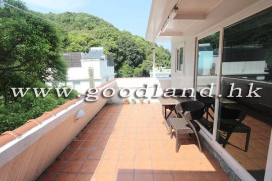 【清水灣海景天台村屋出售】開揚綠景・實用家庭佈局