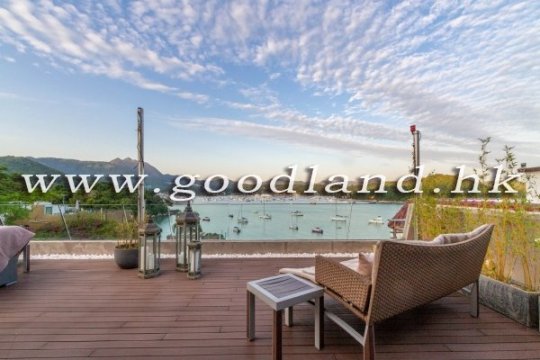 Sai Kung Twin Houses for Sale | Sea View Every Level, High Ceiling & Designer Decor