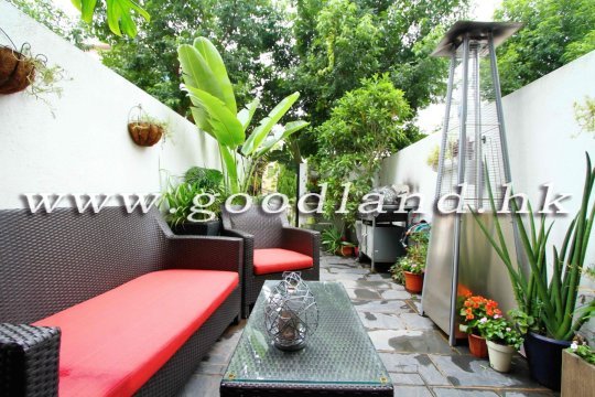 Clear Water Bay Lower Duplex Village House for Sale | Private Garden & Tasteful Interiors